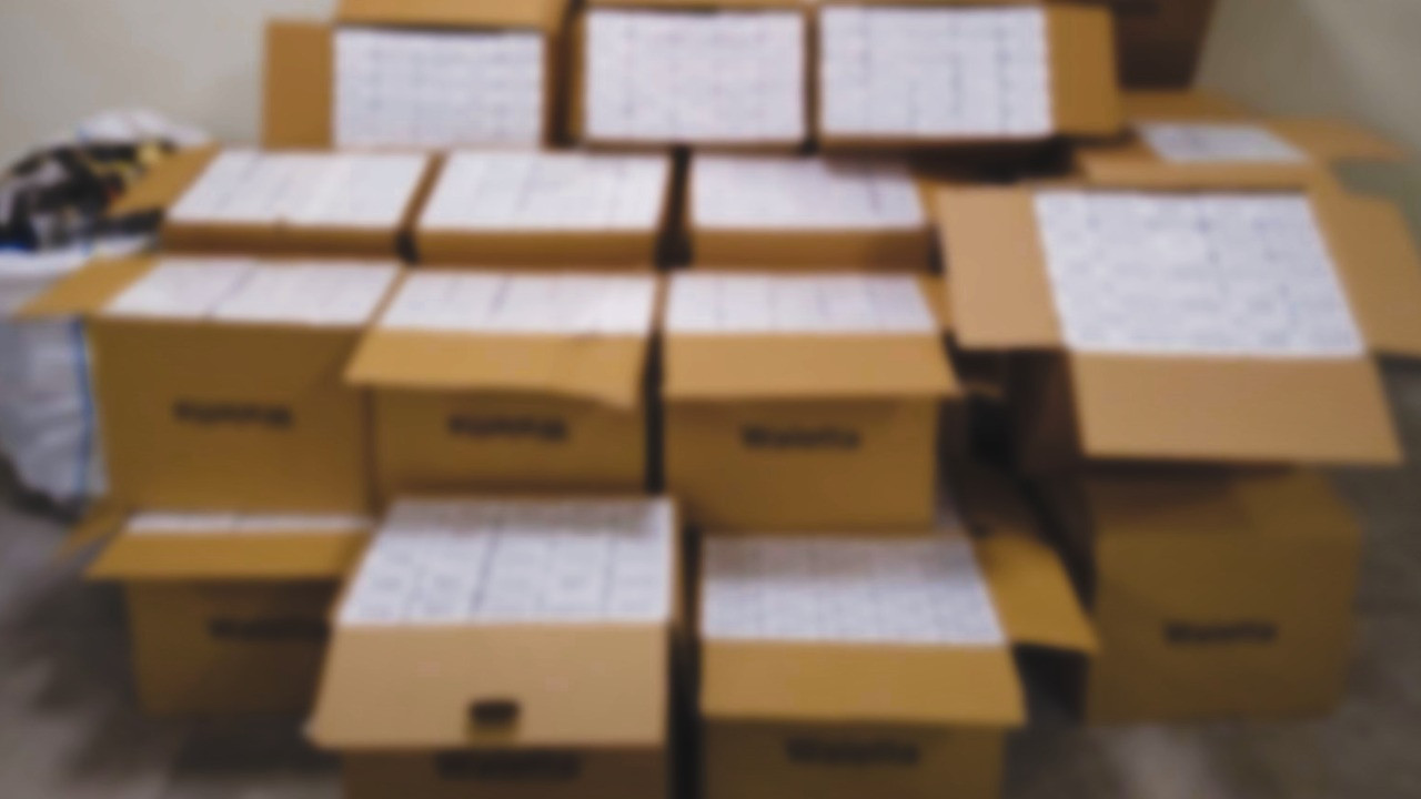 Toplam değeri 274 milyon TL, ele geçirildi