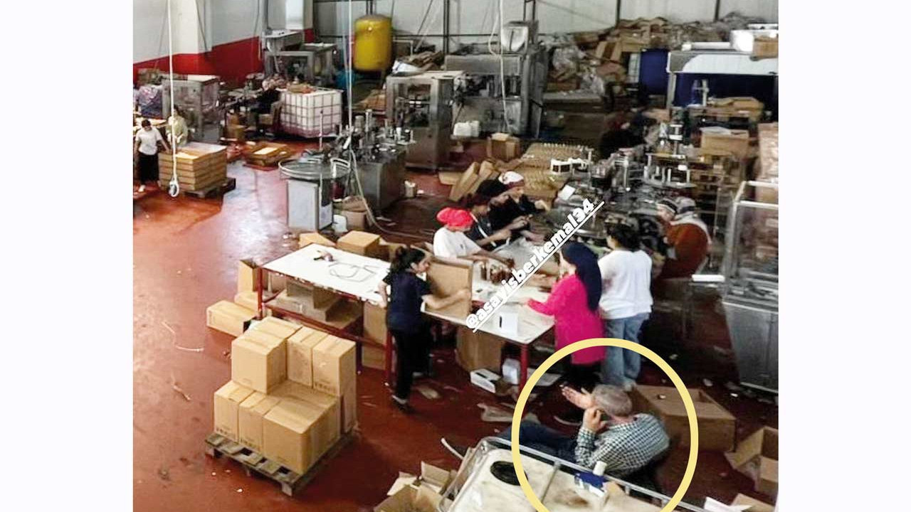 Denetimden kaçmak için parfüm verirdi