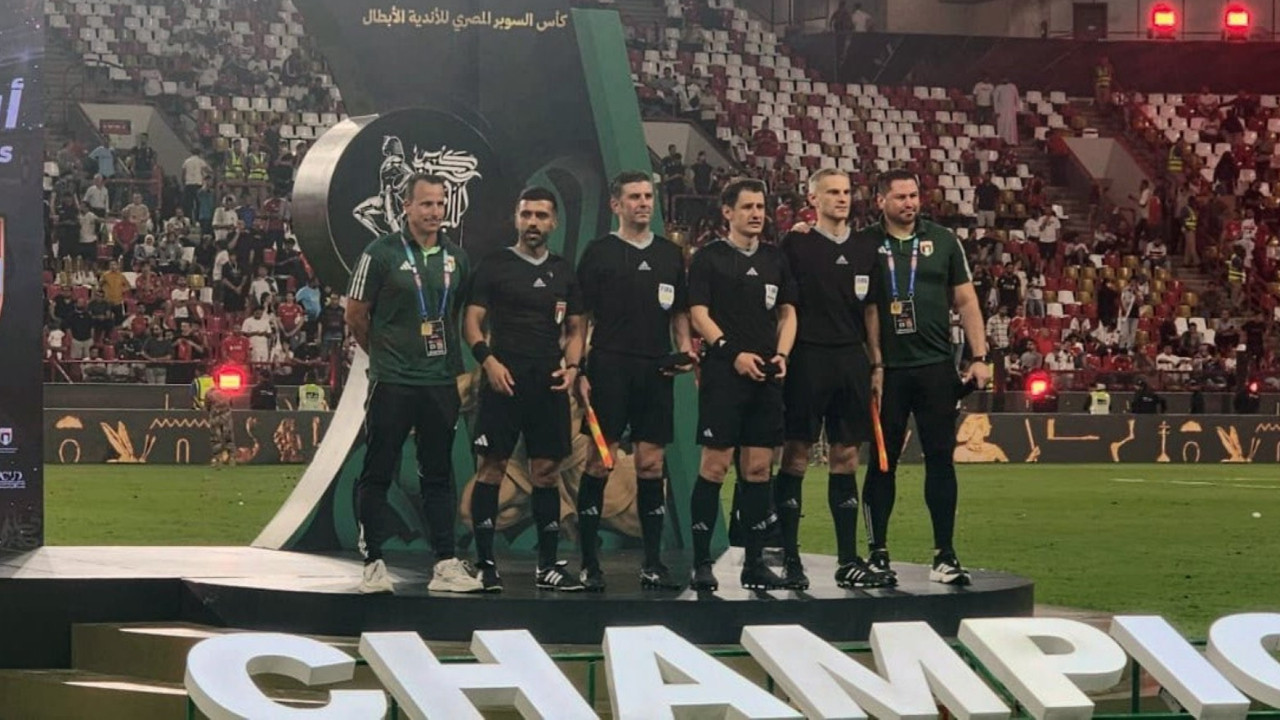 Halil Umut Meler, Mısır finalini yönetti: Kazanan belli oldu