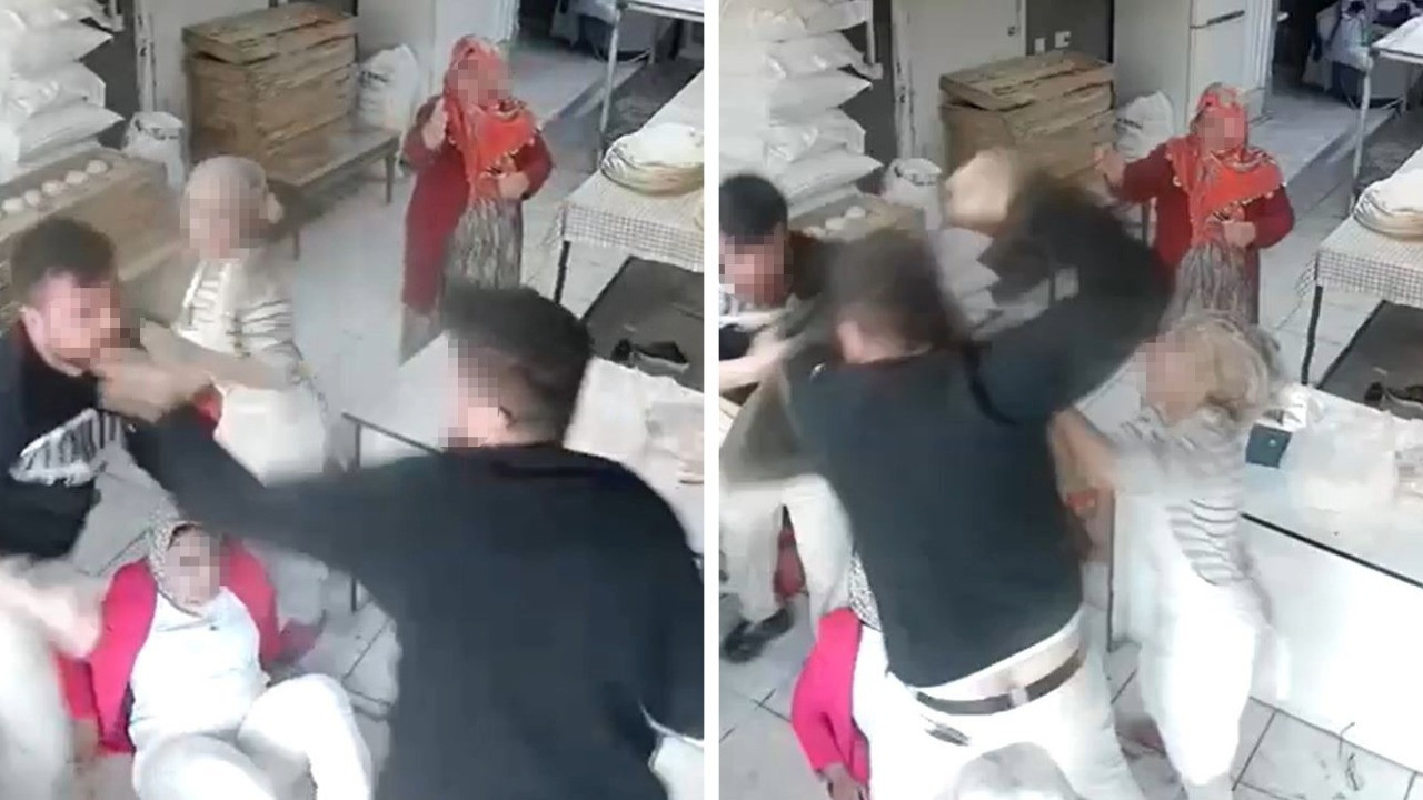 Fırında borç kavgası: Kadın arada kaldı, yerlerde sürüklendi
