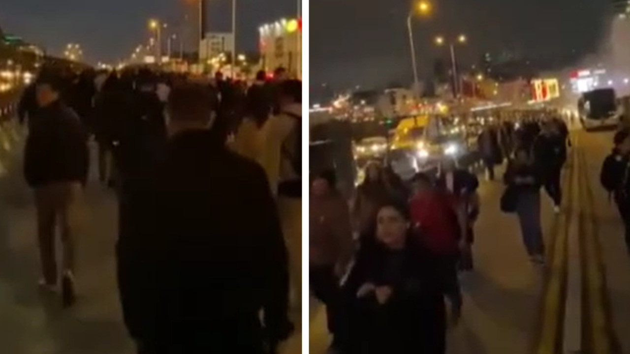 Metrobüs arızası İstanbul trafiğini kilitledi