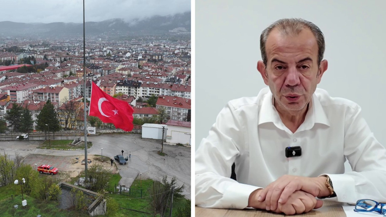 Bolu Belediyesi'nde bayraklar yarıya indirildi