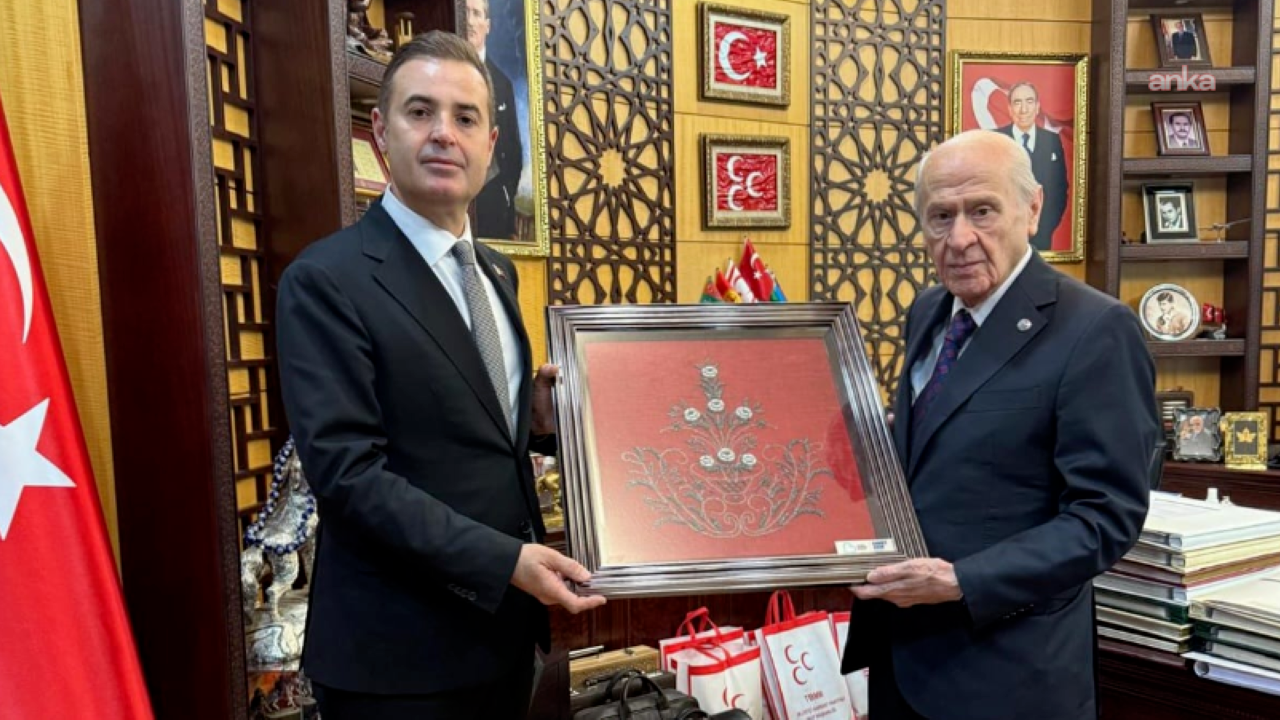 CHP’li başkandan Bahçeli’ye ziyaret