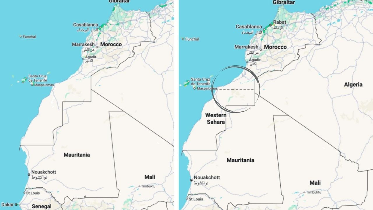 Google haritalarındaki farklılık, sınır tartışmasını alevlendirdi