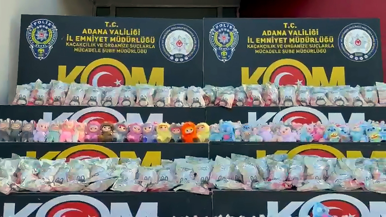 2 milyonluk kaçak pelüş oyuncağa polis baskını