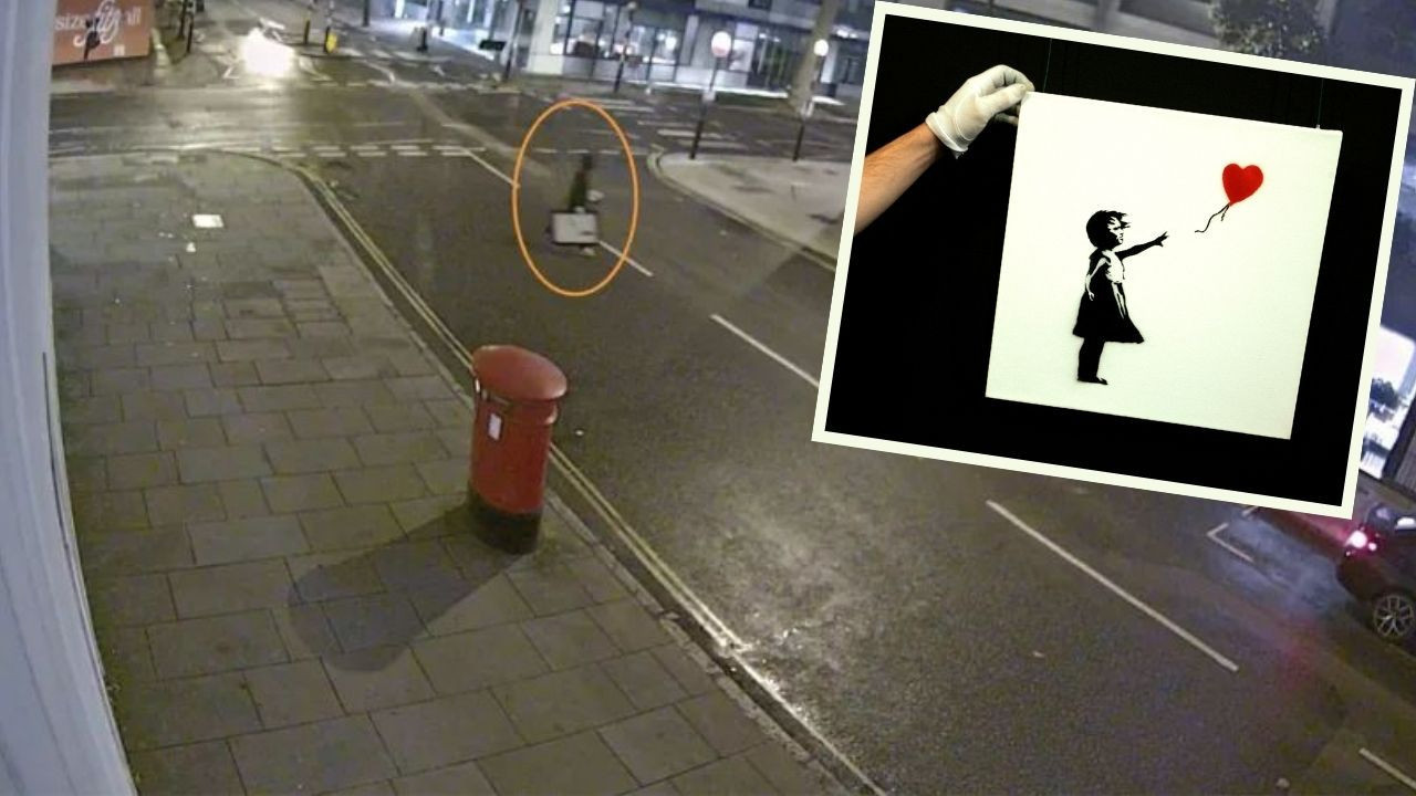 Banksy'nin ünlü eserini çalan hırsıza hapis cezası
