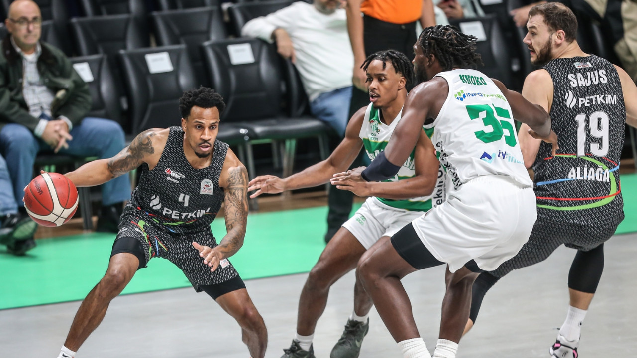 Bursaspor Basketbol, Aliağa Petkimspor'u 76-74 mağlup etti