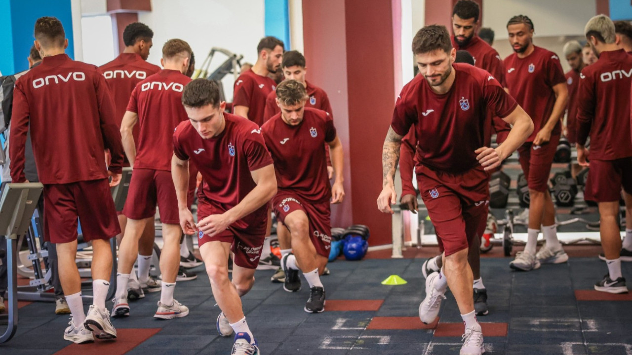 Trabzonspor kuvvet çalıştı