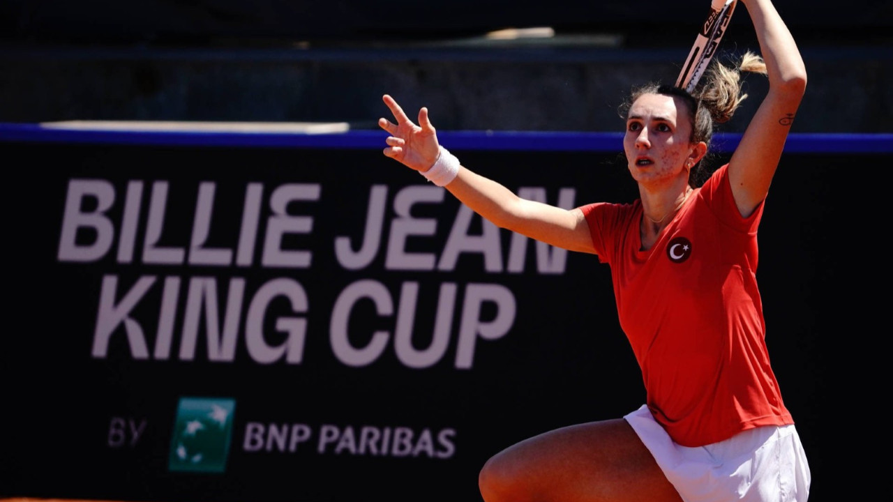 Billie Jean King Kupası'nda Belçika'ya kaybettik
