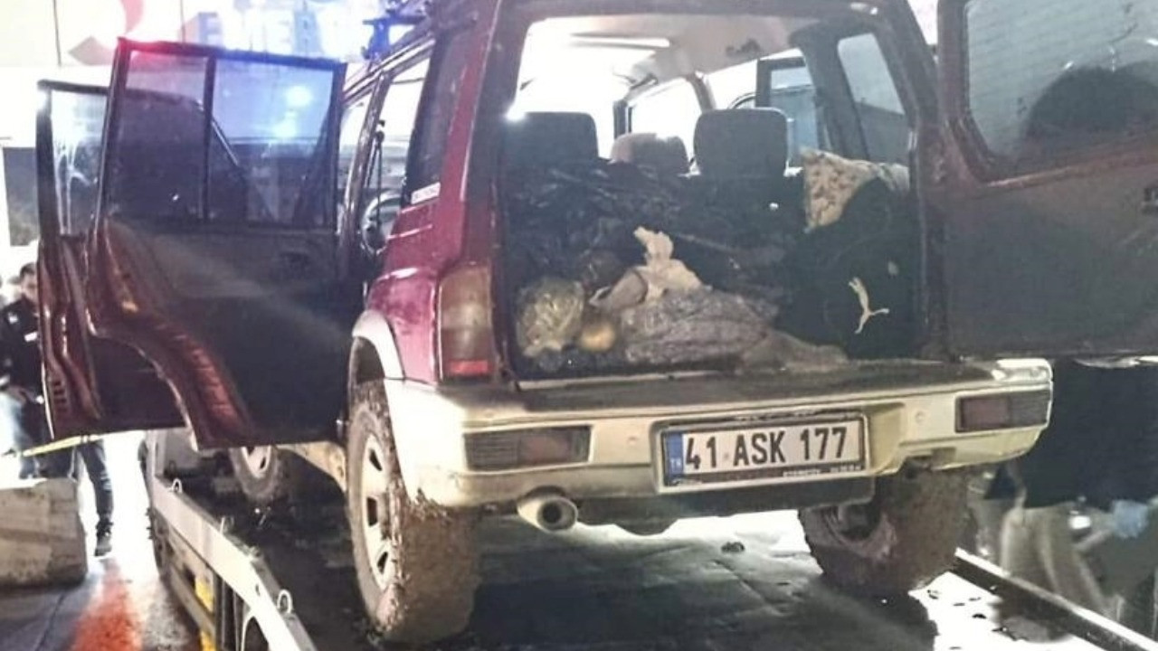 Çekici üzerinde cinayet