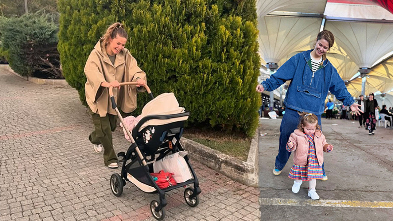 Burcu Biricik’ten sürpriz paylaşım: Kızı Luna'nın ilk kez yüzünü gösterdi
