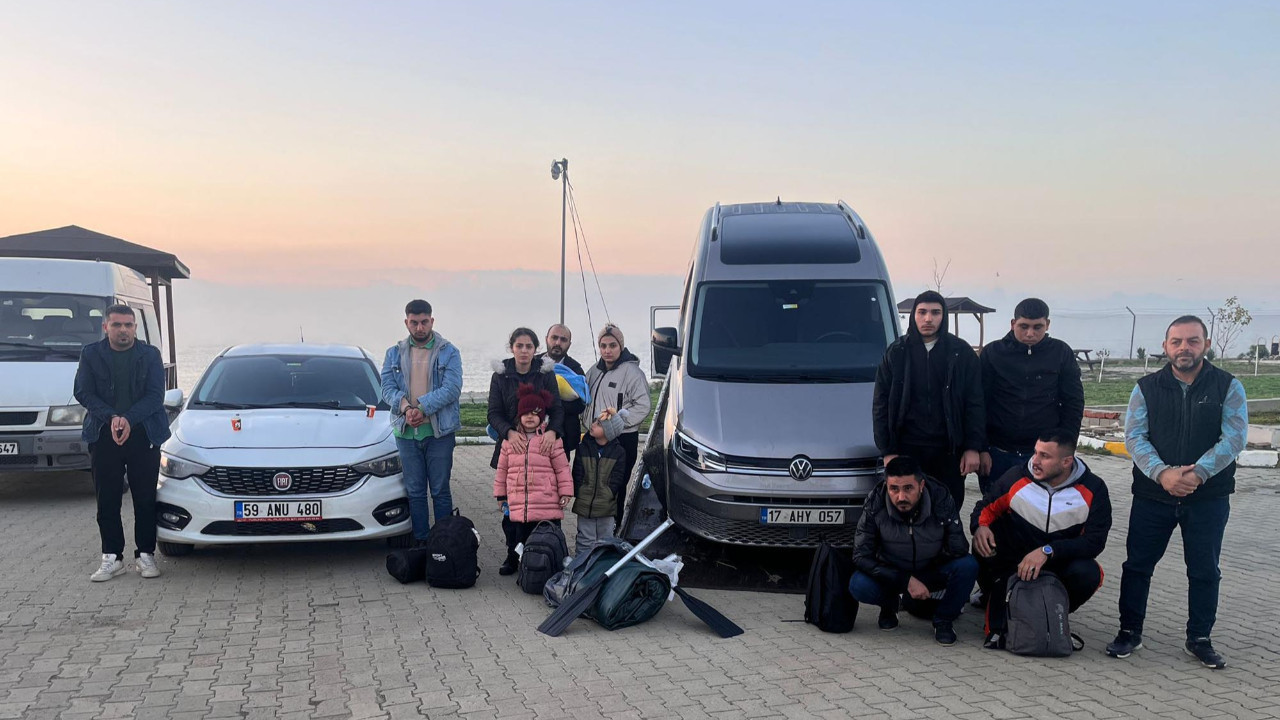 Tekirdağ’da 20 kaçak göçmen yakalandı, 5 organizatör tutuklandı