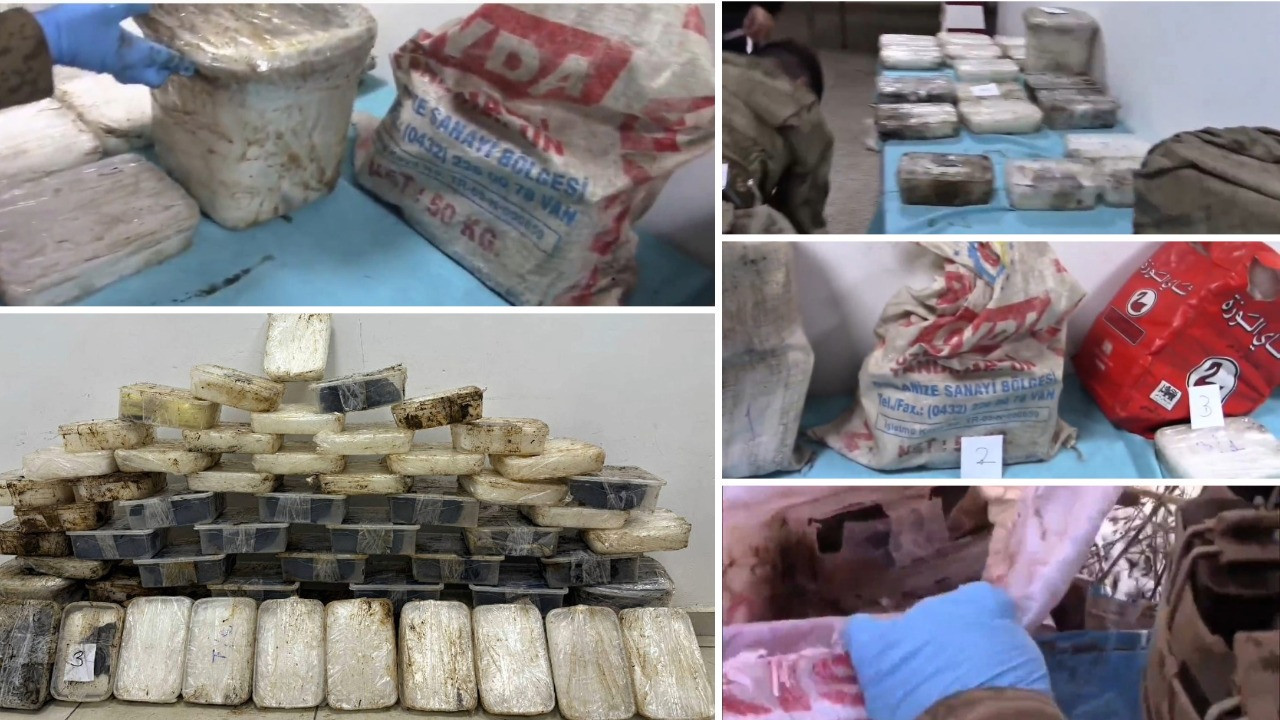 İran sınırından gelen uyuşturucuya jandarma darbesi