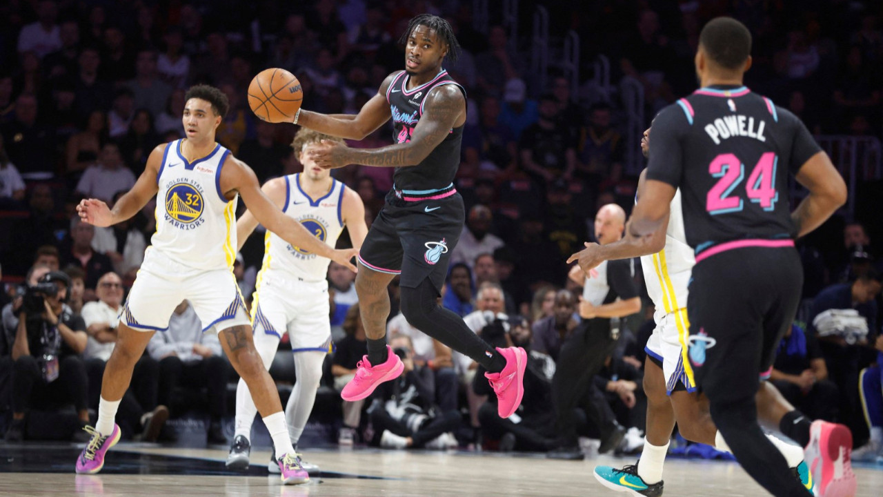 Powell 25, Adebayo 20 attı: Heat, Warriors'ı geçti