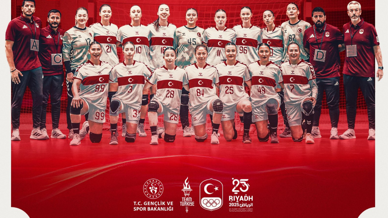 A Milli Kadın Hentbol Takımımız, Riyad'da şampiyon