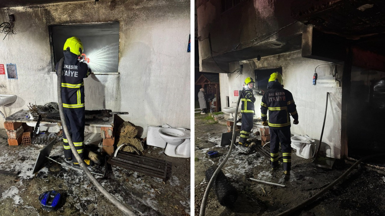 Yangında 5 bin civciv öldü