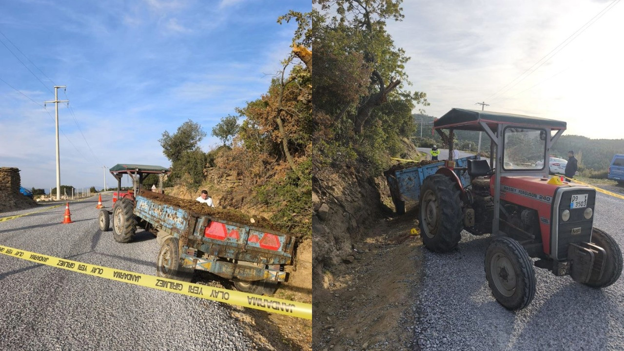 Dedesinin sürdüğü traktörün altında kalan çocuk hayatını kaybetti