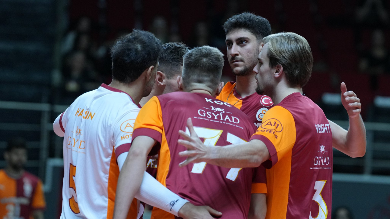 Efeler Ligi’nde Galatasaray’dan net galibiyet: 3-0