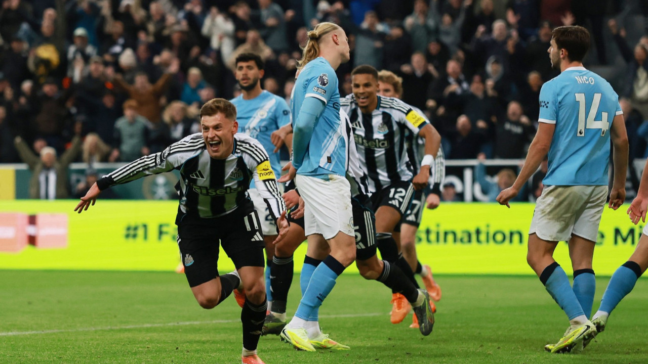 Manchester City, Newcastle'da yıkıldı