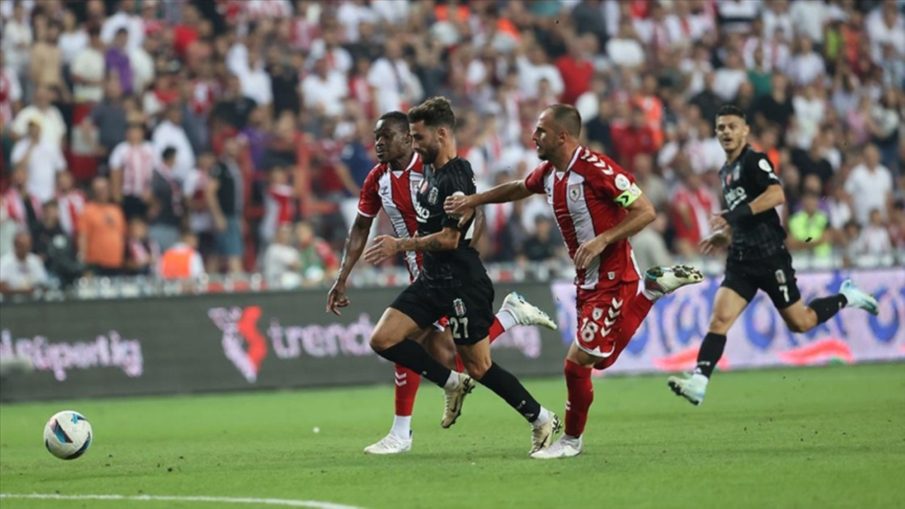 Süper Lig'de dev maç: Beşiktaş vs Samsunspor