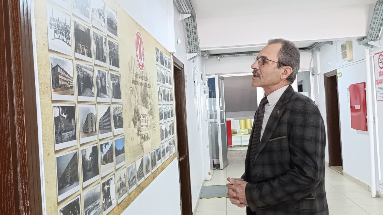 41 yıl önce mezun olduğu lisede müdür oldu