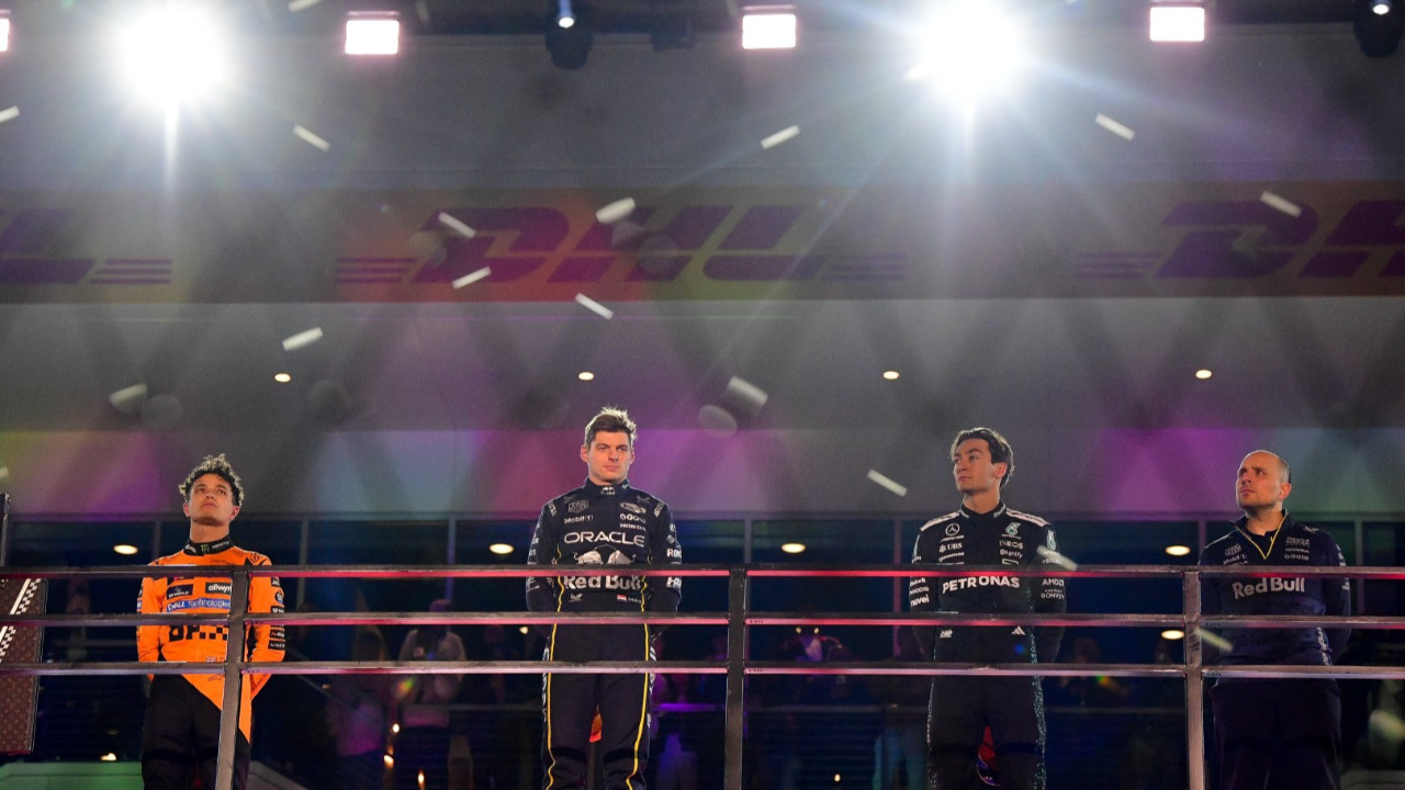 F1 Las Vegas GP'de zaferin adı Max Verstappen