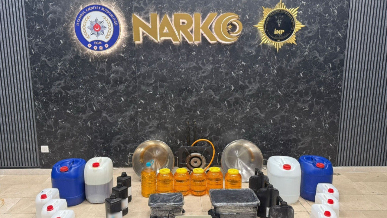 İstanbul'da villaya uyuşturucu operasyonu