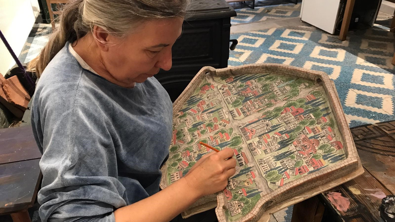 Yapımı 1,5 ay süren eser, Papa 14'üncü Leo'ya takdim edilmeye hazır