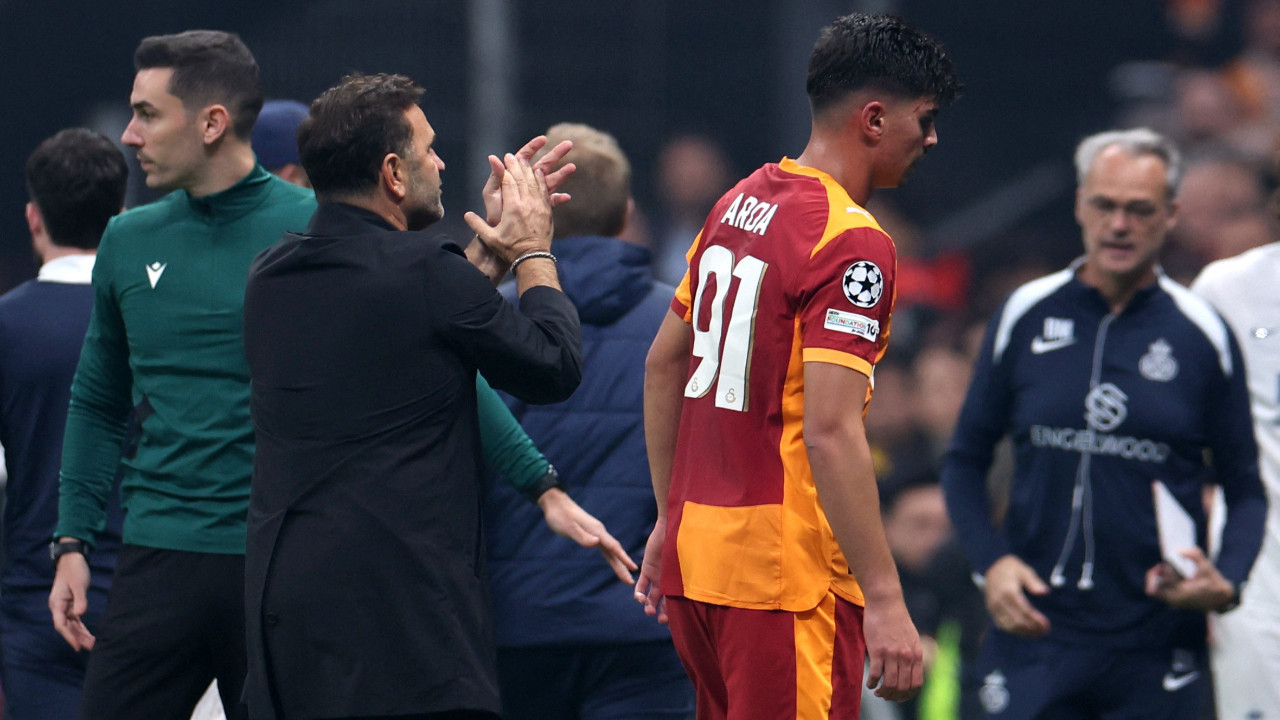 Arda Ünyay kırmızı kart gördü, Okan Buruk alkışladı