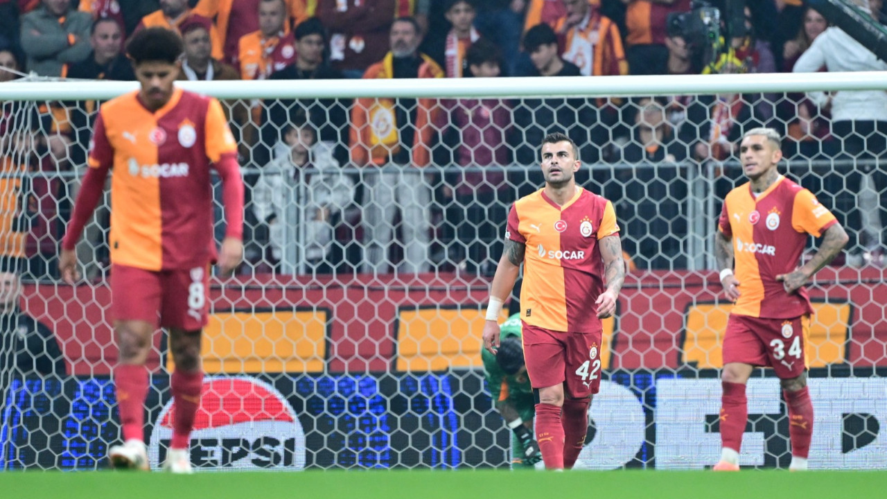 Galatasaray evinde 33 maç sonra yıkıldı