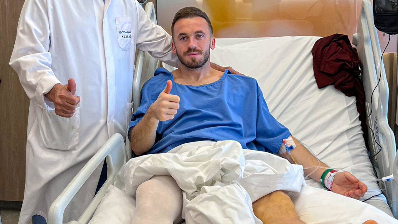 Trabzonsporlu Edin Visca ameliyat edildi