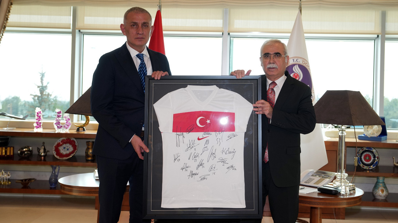 TFF Başkanı'ndan Ankara'da dikkat çeken ziyaret