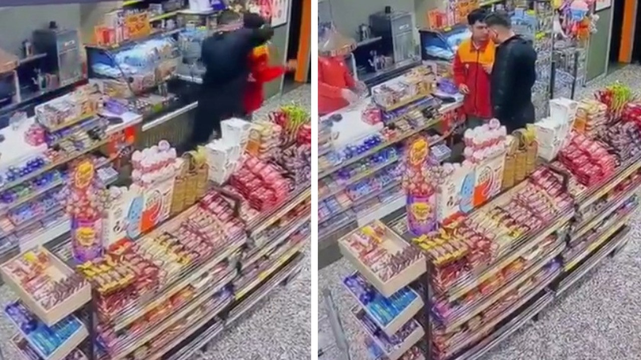 Alkollü müşteri, istasyon çalışanını darbetti