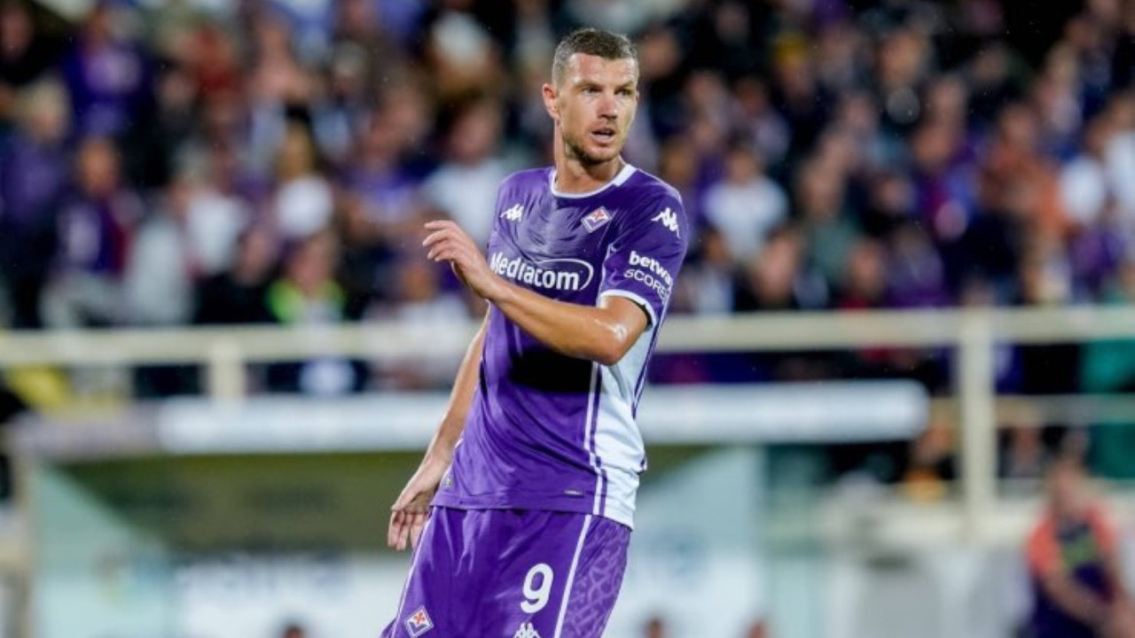 Dzeko'dan Fiorentina taraftarına tepki: Islıklara daha fazla dayanamadı