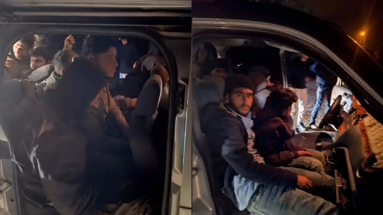 Hatay’da 13 kaçak göçmen yakalandı