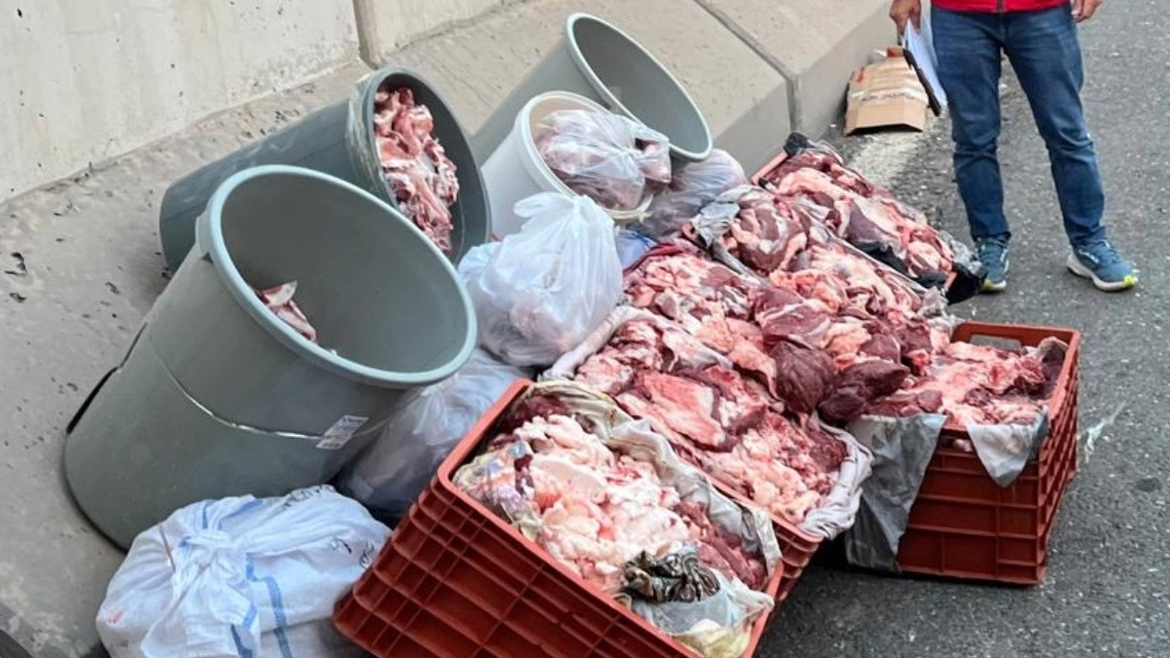Soframıza gelecekti! 1 ton bozulmuş et son anda yakalandı
