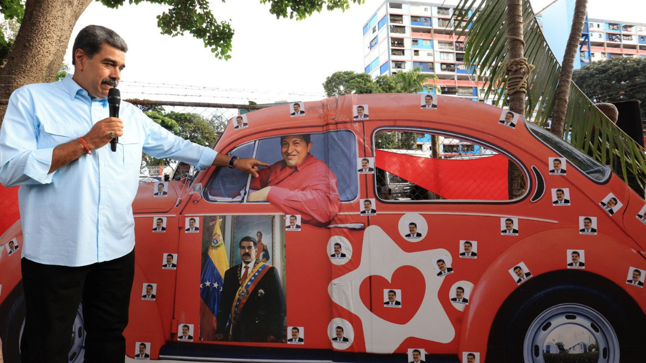 ABD'nin tehdit ettiği Maduro'dan 'Her şey yolunda' turu