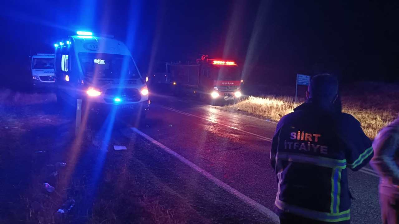 Madenci servisi kaza yaptı: 2'si ağır 15 işçi yaralı