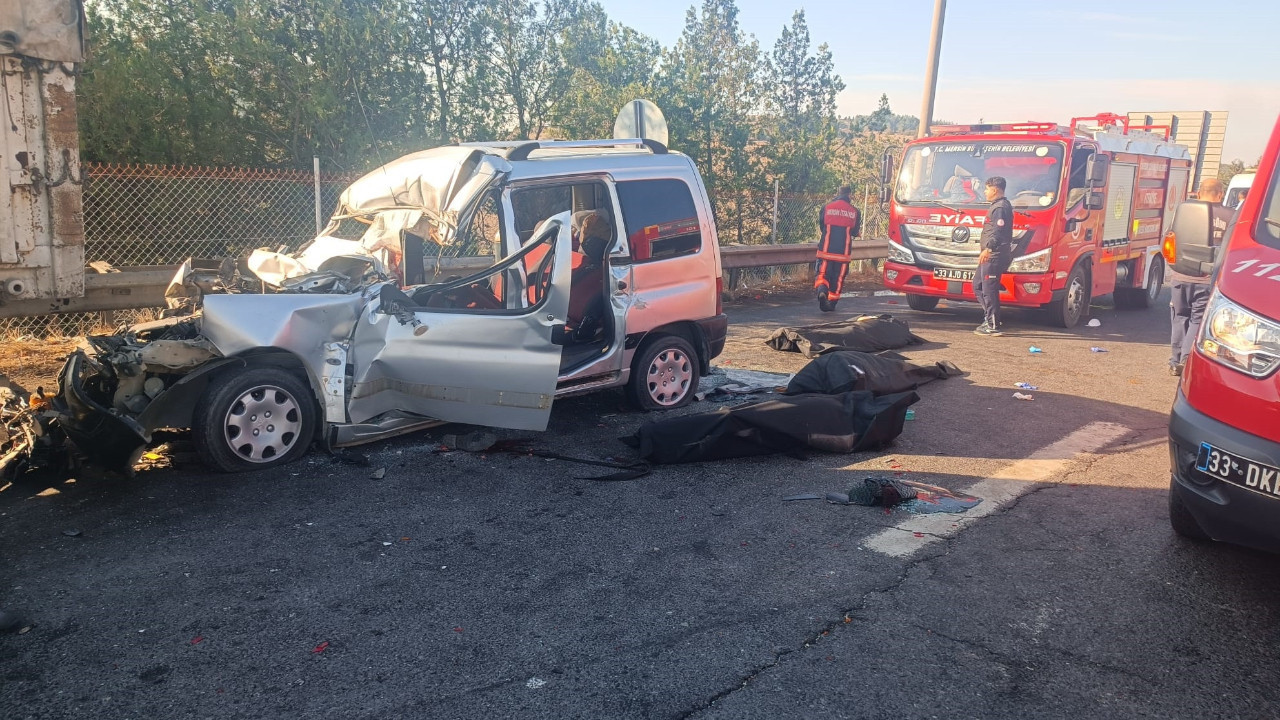 Mersin'de katliam gibi kaza