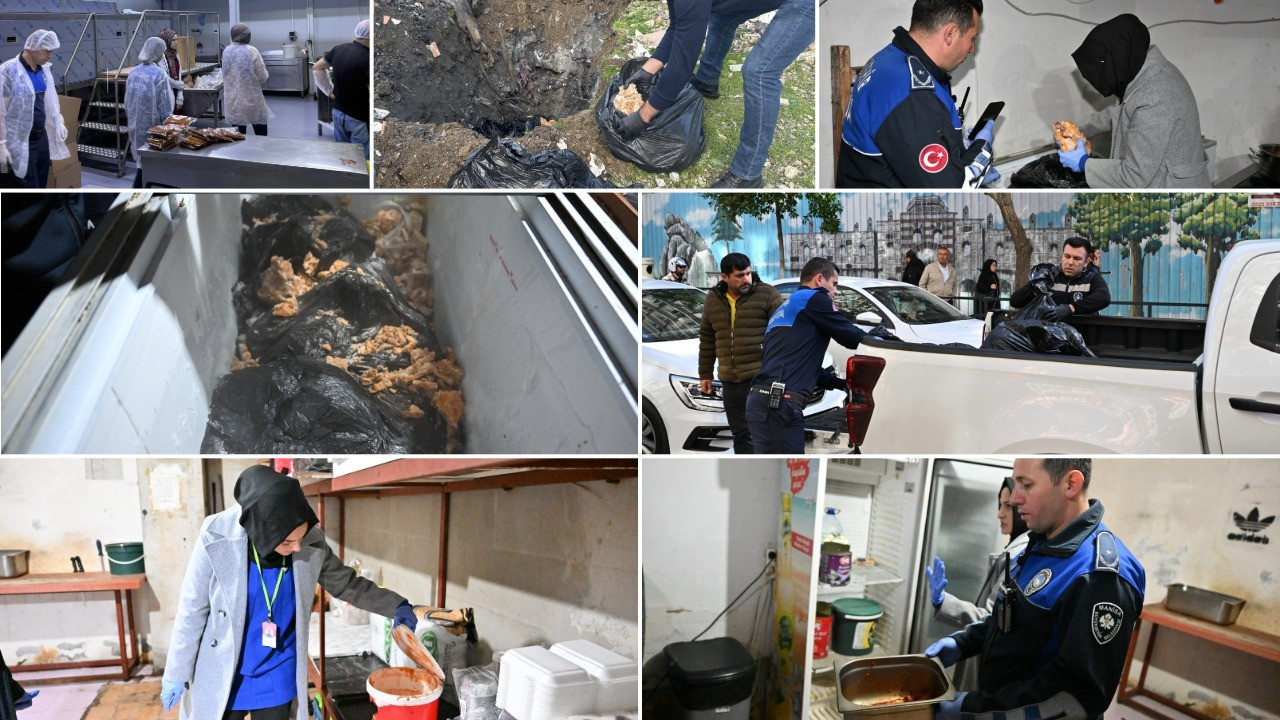 Pislik içinde bir mutfak, kokmuş etler ve her yerde böcekler...