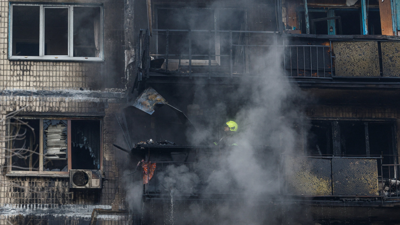 Rusya Kiev'i vurdu: 3 ölü, 29 yaralı