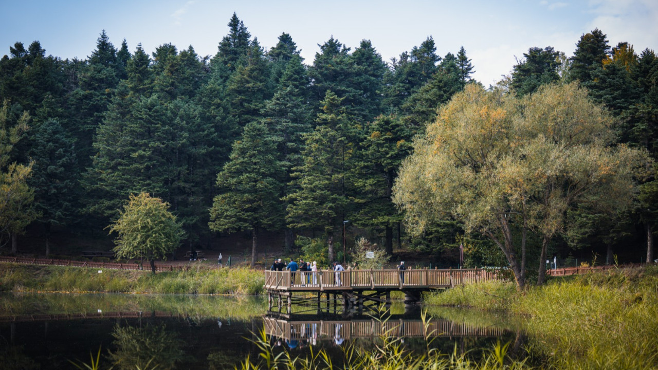 Yedigöller'e en fazla ziyaret sonbaharda