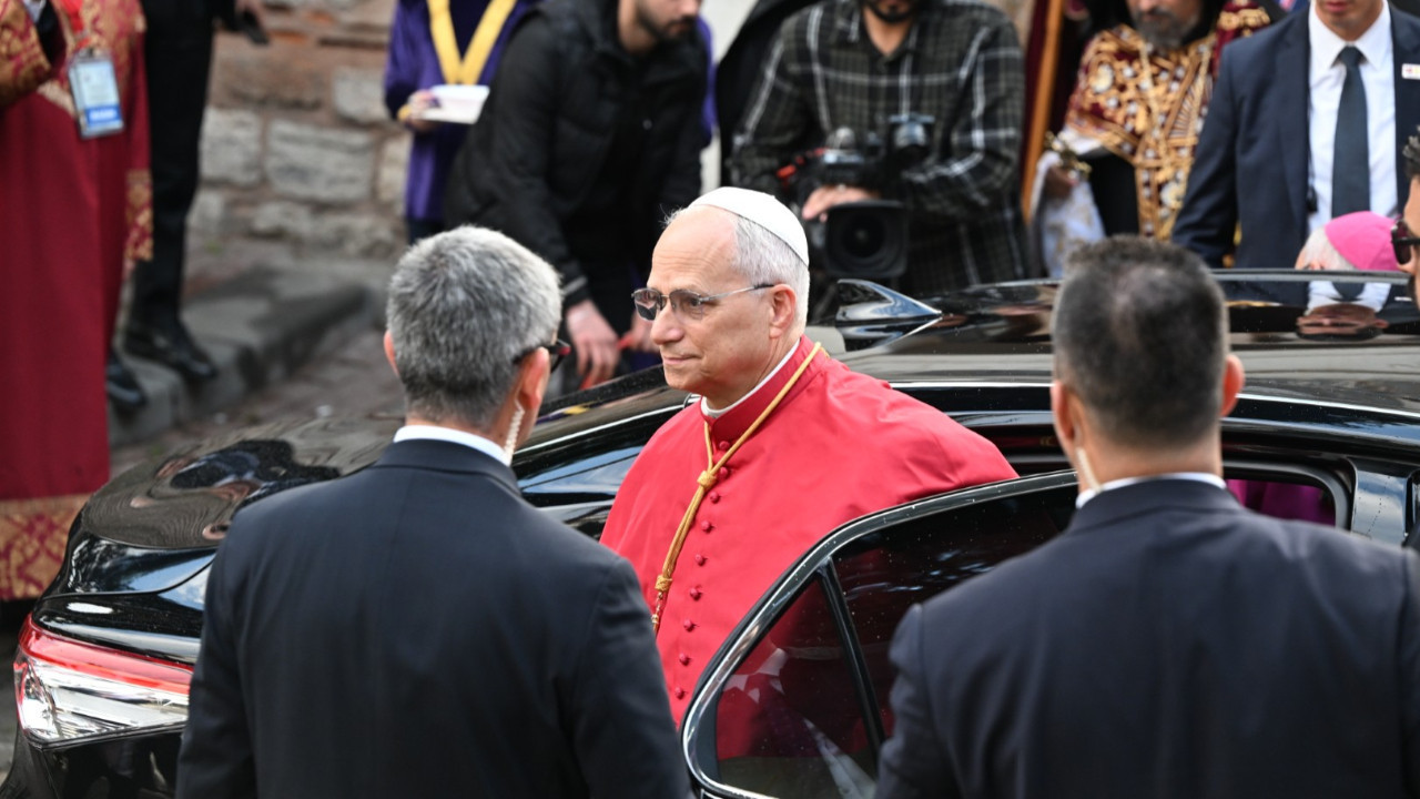 Papa 14. Leo, Mattia Ahmet Minguzzi'nin babasıyla buluştu