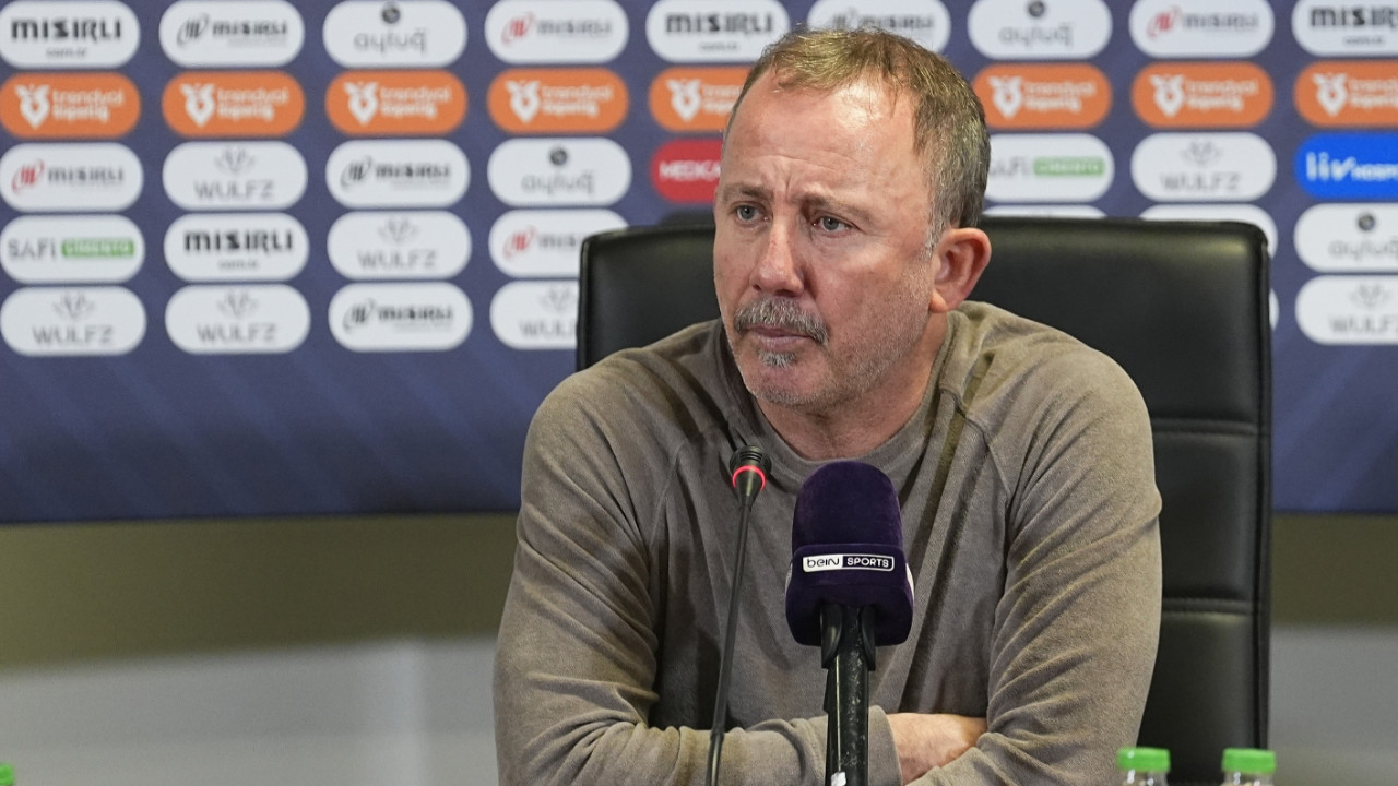 Sergen Yalçın istifa ve transfer yanıtı verdi: 'Yalan!'