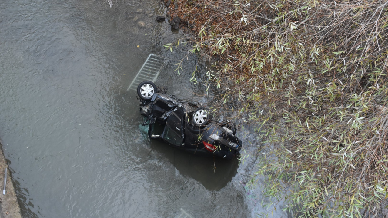 Çaya uçup can verdi