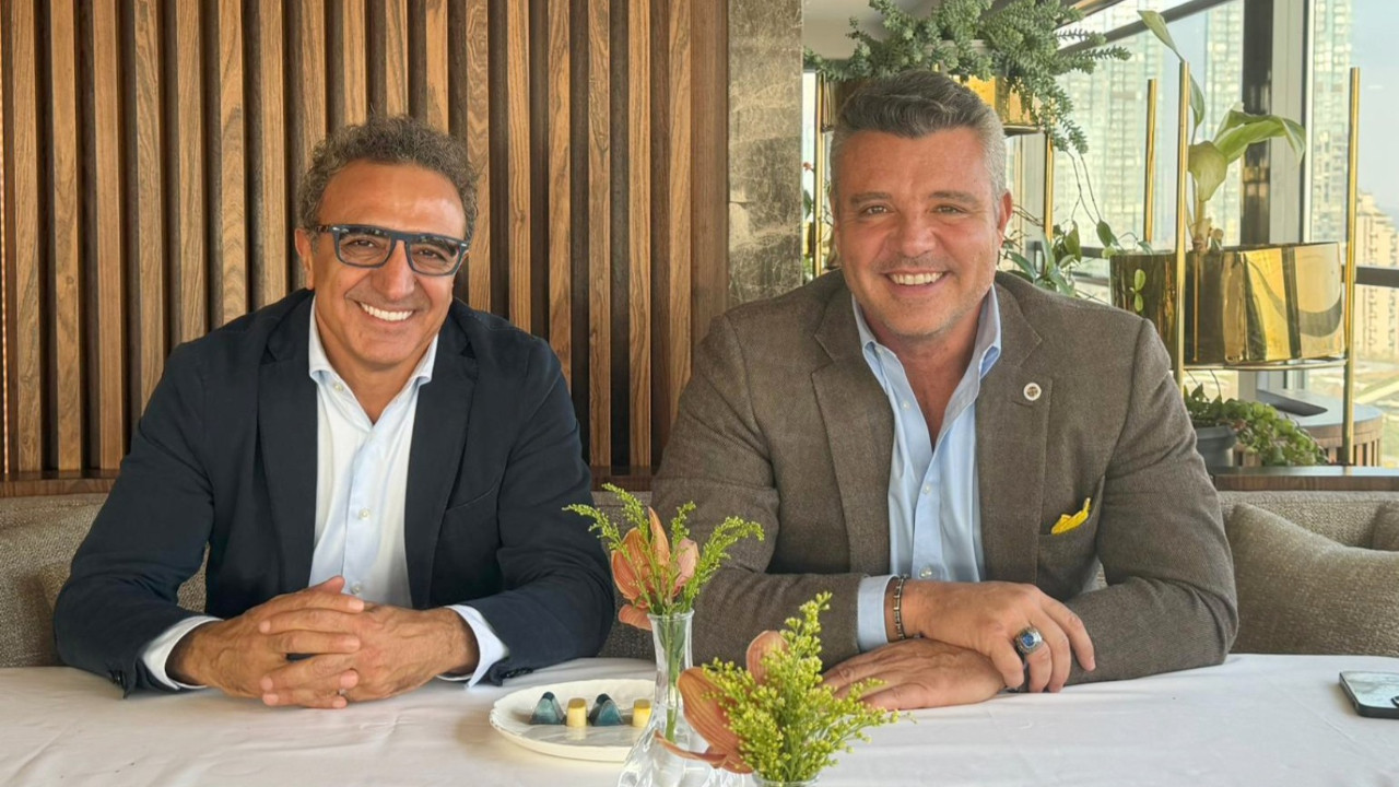 Sadettin Saran, Hamdi Ulukaya ile buluştu