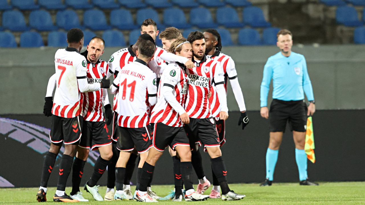 Samsunspor Avrupa’da lider, ligde zirve takibinde: 14 maçtır yenilmiyor