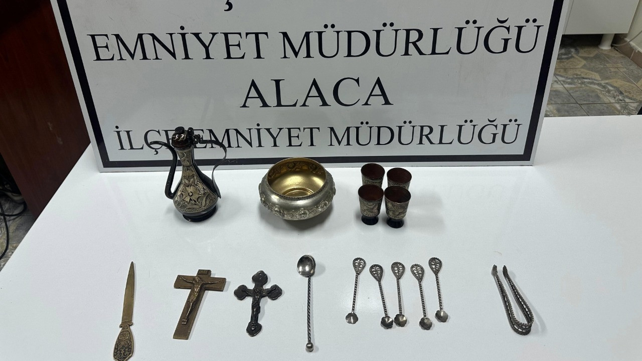 Tarihi eser kaçakçılığında 1 gözaltı