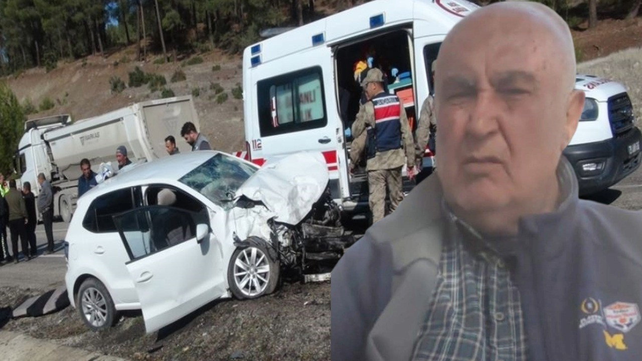 Anjiyodan dönerken kazada öldü