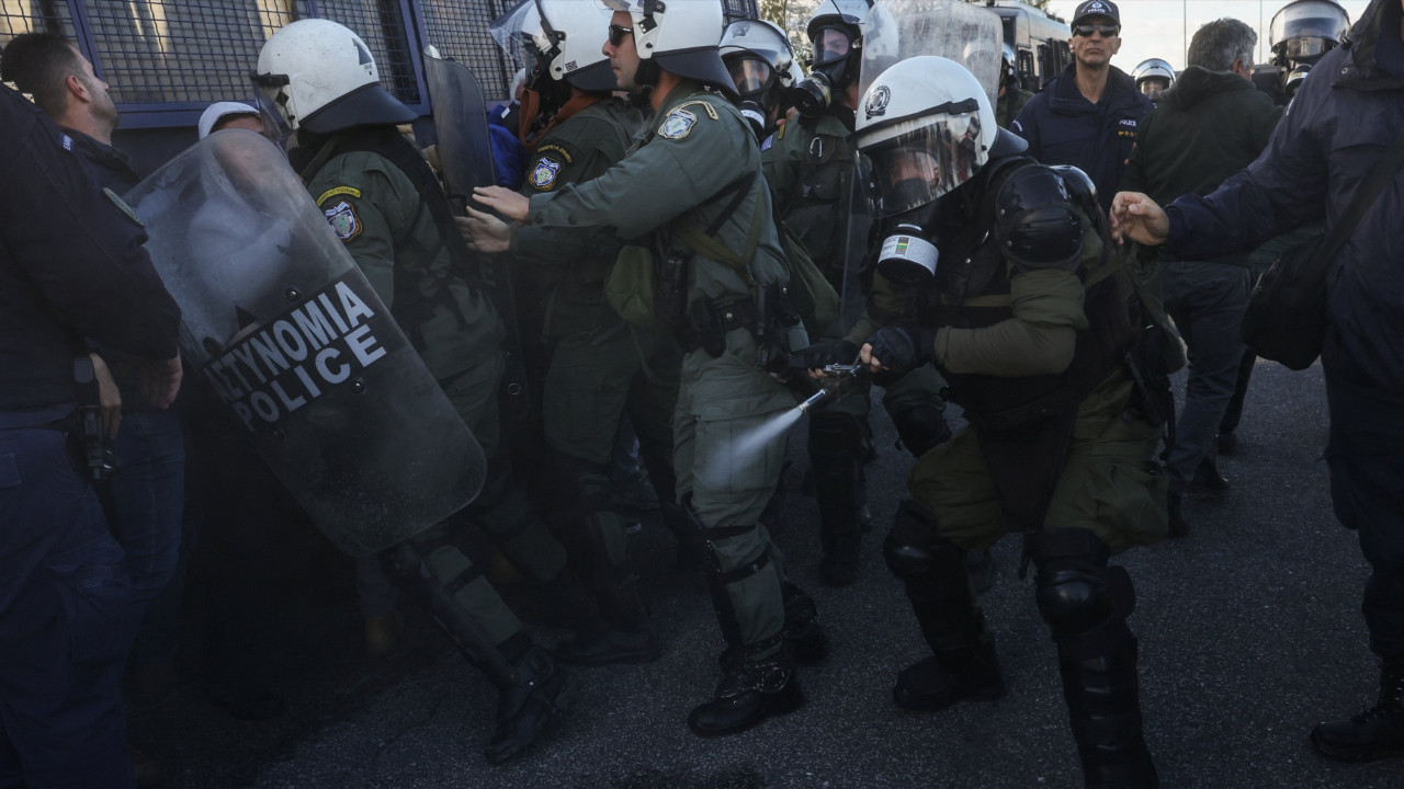 Komşuda taksiciler gaza boğuldu